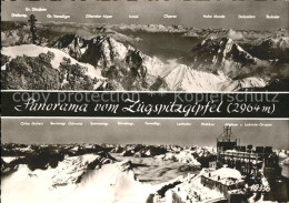 71681261 Zugspitze Gipfel Panorama Olperer Dolomiten Hohe Munde Burgrain - Garmisch-Partenkirchen
