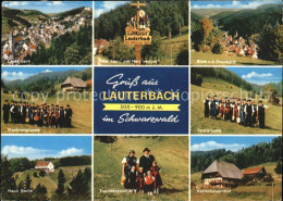 71681230 Lauterbach Schwarzwald Trachtenfamilie Hasenbauernhof Haus Berlin  Laut - Autres & Non Classés