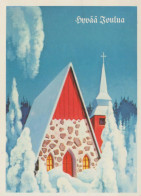 Buon Anno Natale Vintage Cartolina CPSM #PBM874.IT - Anno Nuovo