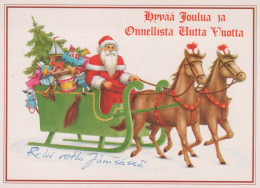 Buon Anno Natale GNOME Vintage Cartolina CPSM #PBM155.IT - Anno Nuovo