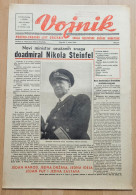 Hrvatski Vojnik 1944 Br. 37 NDH Ustasa Newspaper  Nikola Steinfel, Tomislav Sertic, Ivo Herencic, PTS Prisega - Otros & Sin Clasificación