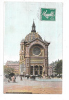 PARIS - 75 -  CPA COLORISEE -  Eglise Saint Augustin   -  TOUL 8 - - Kirchen