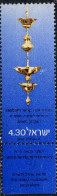 Israel Poste Obl Yv: 764 Mi:822 Shabbat Lamp (Tabs) - Used Stamps (with Tabs)