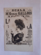 FEMME CÉLÈBRE GERMAINE GALLOIS A LA SCALA - Berühmt Frauen