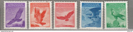 BIRDS LIECHTENSTEIN 1934 Mi 143-147 MNH (**) CV 270 EUR #Fauna36 - Altri & Non Classificati