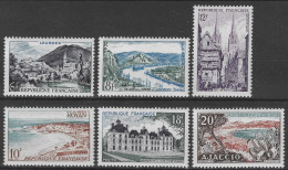 Lot N°255 N°976 à 981, Série Touristiques  (avec Charnière) - Unused Stamps