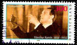 RFA Poste Obl Yv:1851 Mi:2020 Günther Ramin Organiste Allemand (cachet Rond) - Gebraucht