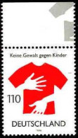 RFA Poste N** Yv:1845 Mi:2013 Keine Gewalt Gegen Kinder Bord De Feuille - Unused Stamps