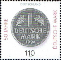 RFA Poste N** Yv:1828 Mi:1996 50.Jahre Deutsche Mark - Unused Stamps