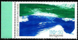 RFA Poste N** Yv:1821 Mi:1989 Schütz Der Küsten & Meere Bord De Feuille - Neufs