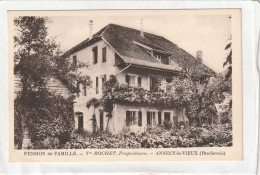 CPA :  14 X 9  -  PENSION  DE  FAMILLE.  -  Vve  BOCHET, Propriétaire. -  ANNECY-le-VIEUX - Annecy-le-Vieux