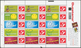 Feuille De 15 Timbres** Type Duo-stamps (personnalisé) Happy Birthday ! Défaut (légère Adhérence Coin Gauche) - Nuovi