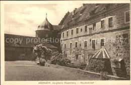 71680977 Kronach Oberfranken Burgfeste Rosenberg Geschuetzhof  Kronach - Kronach