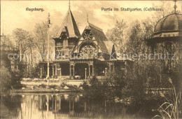 71680910 Augsburg Partie Im Stadtgarten Cafehaus Augsburg - Augsburg