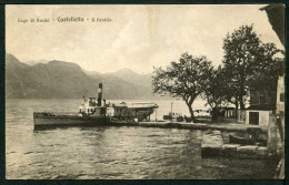 Lago Di Garda - Castelletto - Il Pontile - Viaggiata In Busta - Rif. 13098 - Autres & Non Classés