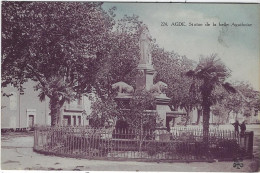 AGDE  STATUE DE LA BELLE AGATHOISE - Agde