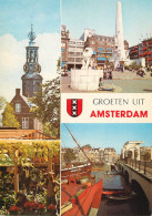 Netherlands Amsterdam Clocktower Monument - Amsterdam