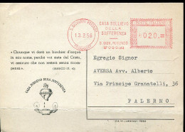 X0894 Italia, Red Meter Freistempel, Ema, San Giovanni Rotondo 1956 - Franking Machines (EMA)