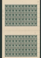 Antituberculeux(1937) - S.A.R. Princesse Josephine-Charlotte çàd N°458/65 En Feuille De 100TP** (MNH) / 2 Panneaux De 50 - 1931-1950