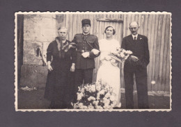 Carte Photo Arch. Famille Maidieres Ou Pont à Mousson Mariage Dont Militaire Du 150è Regiment Infanterie ( 51963) - Pont A Mousson