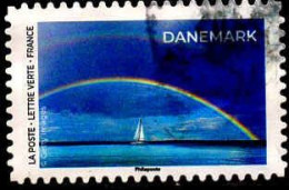 France Poste AA Obl Yv:2237 Mi:8404 Danemark Arc En Ciel (cachet Rond) - Oblitérés