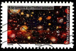 France Poste AA Obl Yv:2052 Mi:8040 A La Lumière De L'infini Lointain (Lign.Ondulées) - Used Stamps