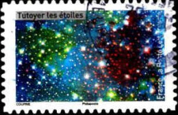 France Poste AA Obl Yv:2049 Mi:8037 Tutoyer Les étoiles (TB Cachet Rond) - Used Stamps