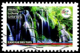 France Poste AA Obl Yv:2029 Mi:7956 Cascade De Tufs Près D'Arbois (Lign.Ondulées) - Used Stamps