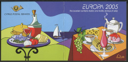 Europa CEPT 2005 Chypre - Zypern - Cyprus Carnet Y&T N°C1066 - Michel N°MH6 *** - 2005