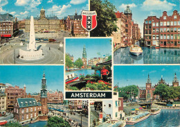 Netherlands Amsterdam Monument Cruise Ships - Amsterdam