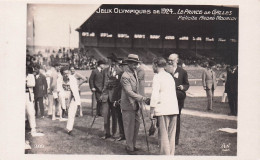 PARIS JO De 1924 LE PRINCE DE GALLES FELICITE ANDRE MOURLON  JEUX OLYMPIQUES Olympic Games 1924 - Olympic Games