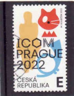 Czech Republic 2022, ICOM Conference Prague, Used - Used Stamps