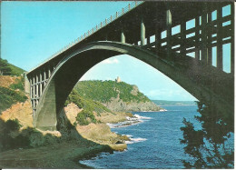 Antignano (Livorno) Ponte Di Calignaia E Castello Sonnino Sul Fondo, Calignaia Bridge And Sonnino Castle - Livorno