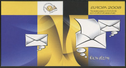 Chypre - Zypern - Cyprus Carnet 2008 Y&T N°C1139a - Michel N°MH10 *** - EUROPA - Ungebraucht