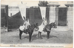 45 ORLEANS - Fêtes Jeanne D'Arc - Herauts Et Leur étendard - Animée - Orleans