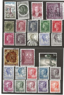 100 Verschiedene Briefmarken Luxemburg Gebraucht (5 Bilder) - Sammlungen