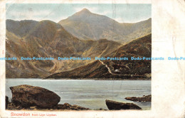 R169515 Snowdon From Llyn Llydaw. Peacock. Autochrom. Pictorial Stationery. 1904 - Welt