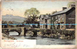 R169517 Beddgelert. The Bridge. Peacock. Autochrom. Pictorial Stationery. 1904 - Welt