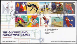 2011 Great Britain Summer Olympic And Paralympic Games In London FDC - Sommer 2012: London