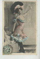 FEMMES - FRAU - LADY - SPECTACLE - ARTISTES - Jolie Carte Fantaisie Portrait Artiste LITTLE JANE Par Reutlinger - Donne