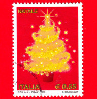 ITALIA - Usato - 2006 - Natale - Albero Di Natale - 0,65 - 2001-10: Gebraucht