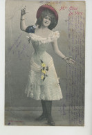 FEMMES - FRAU - LADY - SPECTACLE - ARTISTES - Jolie Carte Fantaisie Portrait Artiste ELISE DE VERE Par Reutlinger - Women