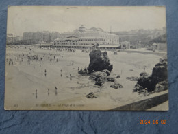 LA PLAGE ET LE CASINO - Biarritz