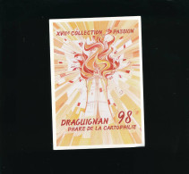 Draguignan XVII ème Collection Passion  Phare De La Cartophilie 1998 - Christian Gregori Les Soldats De Feu - Collector Fairs & Bourses