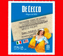 Nuovo - MNH - ITALIA - 2023 - 130 Anni Dell’azienda Agroalimentare De Cecco In USA – Pasta - B - 2021-...: Ungebraucht