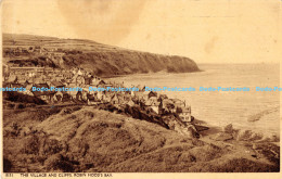 R169584 The Village And Cliffs. Robin Hoods Bay. Harvey Barton. 1957 - Monde