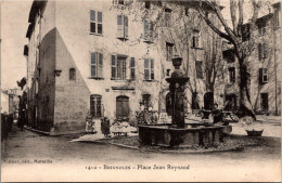 83 BRIGNOLES - Place Jean Reynaud - Publicité Chocolat LOUIT - Brignoles