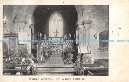 R171106 Maiden Newton. St. Marys Church - Monde