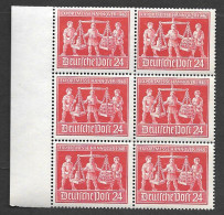 Germany Exportmesse Hannover 1948 Block Of 6 MNH. Mi 969 - Mint