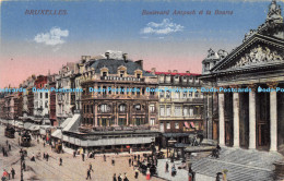 R170110 Bruxelles. Boulevard Anspach Et La Bourse. N. Sch. Br. Ed - World